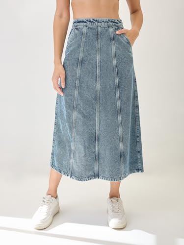 Image of Globus Women Skirt (GS576695 Light Blue 28)