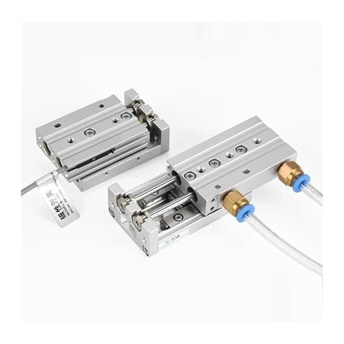 Vérin pneumatique à double effet MXS20 x 30mm pour guidage de précision