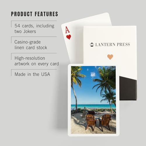 Lantern Press Baraja de Poker con 52 Cartas miniatura 3