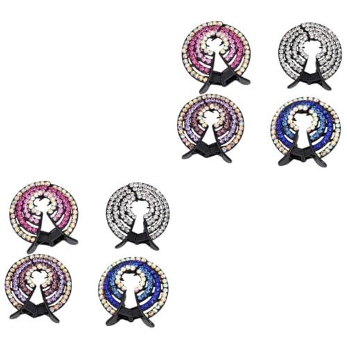 Pinces à cheveux en strass FOMIYES x2 pour chignon élégant de mariage