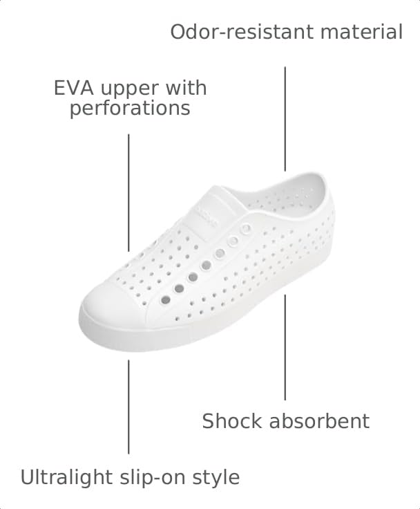 Image of Native Shoes Unisex-Adult Jefferson Lightweight Fashion Sneaker