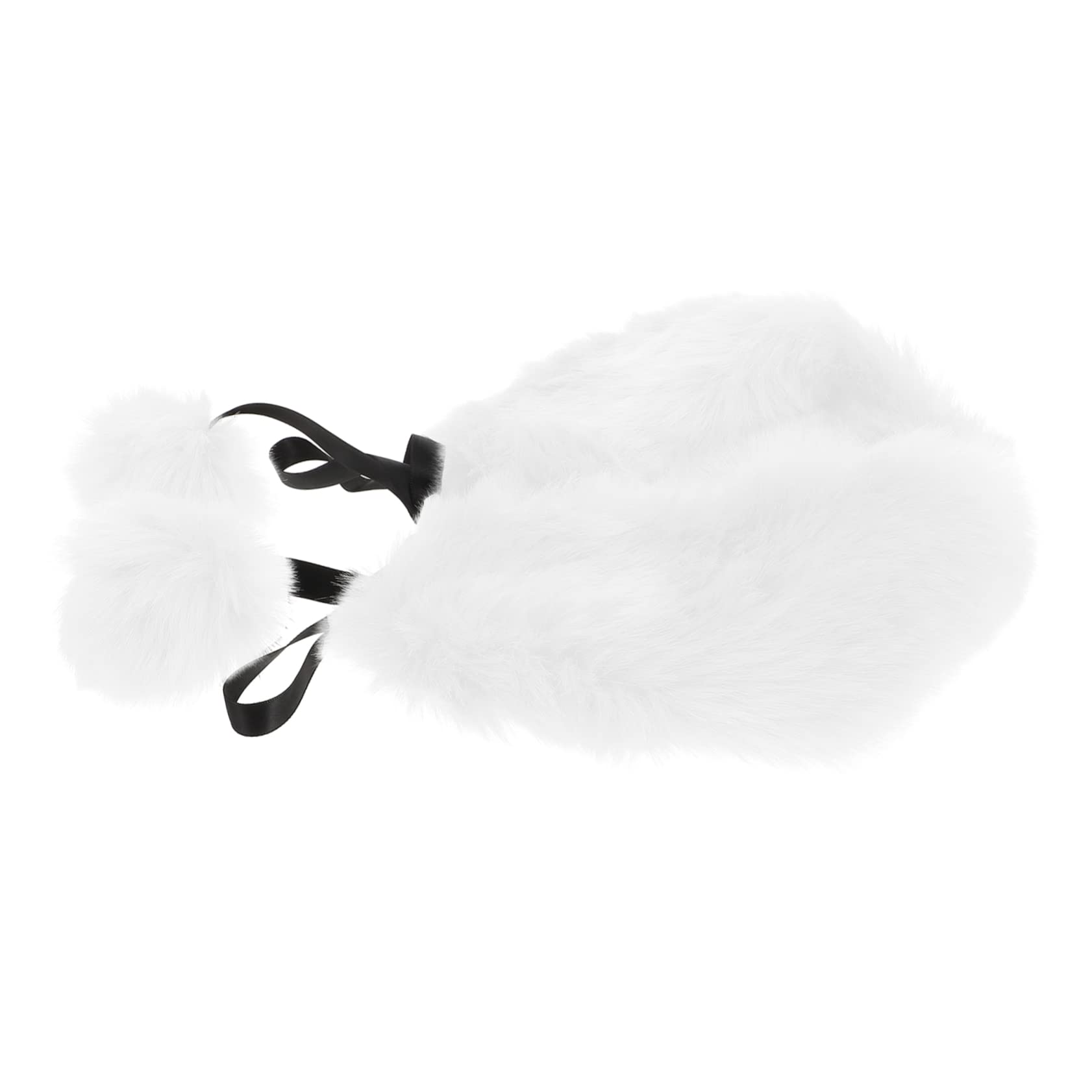 SOIMISS 3piezas Bufanda De Invierno Femenina De Peluche Cálida y Cómoda Cuello Decorativo De Bola Para Días Fríos Para Estudiantes y Uso Diario