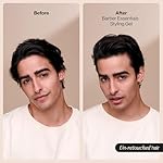 Suave+ Hair Gel For Men Barber Essentials Styling, Strong Hold and Low Shine, No Flakes, Barber-Quality Results, 9 oz - Image 4