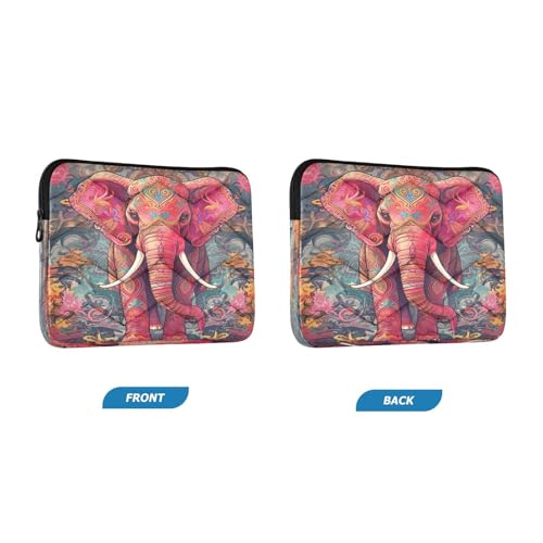 Funda para portátil Kigai Ethnic Elephant 15-16 pulg miniatura 2