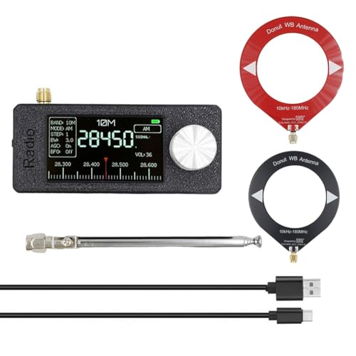 Radio portable SI4732 mini récepteur de voyage AM FM SW VHF pour le camping