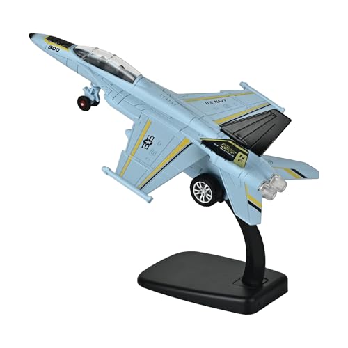 Image of Toys Uncle Diecast Aeroplane Scale Model, (1:400 Fighter Aeroplane with Light and Sound (Type 8))