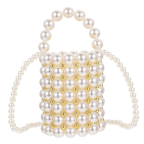 Sac à Main à Bandoulière Perles Léger pour Libérer Vos Mains en Soirée Chic