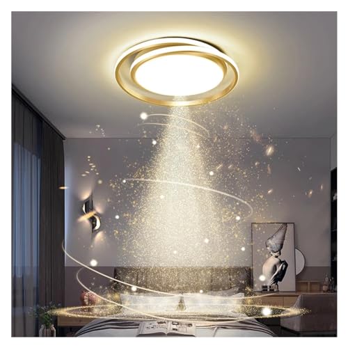 Plafondnier LED moderne au design épuré avec télécommande haut de gamme