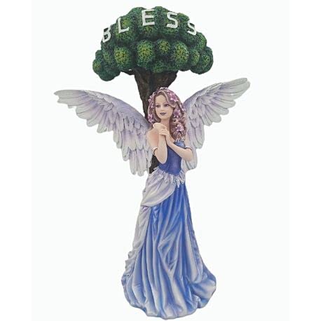 Statuette fée géante Blessed Monde Féérique de 42cm aux finitions luxe