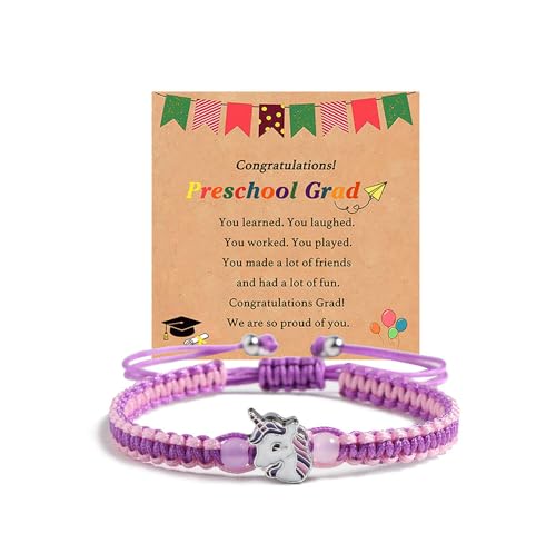 Image of 2026 Kindergarten Preschool Graduation Gifts for Girls Teens, First Day of School Bracelet for Daughter /Niece /Granddaughter