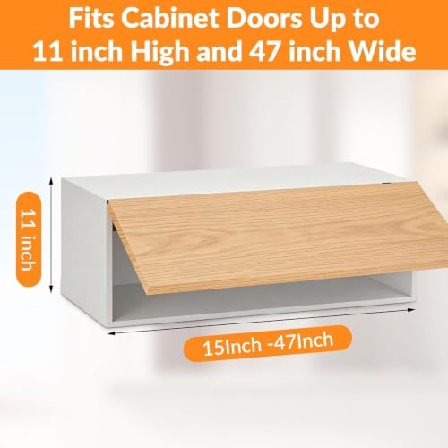 HBL' Lid Support Hinges with Soft Close, Adjustable Strength, 20LBS Support by HBL' - Used condition - Image 7