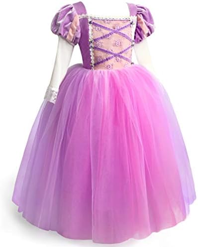 ToLaFio Princess Dresses for Girls Halloween Fancy Party Dress Princess Dress Up Clothes for Little Girls