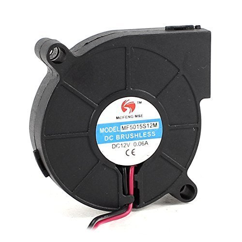 Agua y madera MF5015S12 M 50 mmx15 mm 2Pin DC 12 V 0,06 A sin escobillas del ventilador ventilador de refrigeración