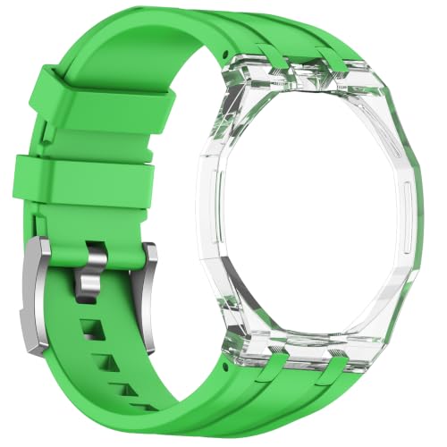 aiktet �|���J�[�{�l�[�g�N���A�P�[�X �V���R���o���h�t�� Mod�L�b�g AP Swatch X Royal Pop Watch�Ή�, One Size, �V���R�[��, �W�F���X�g�[���Ȃ�