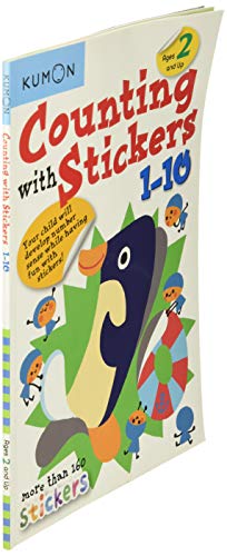 Kumon Counting with Stickers 1-10