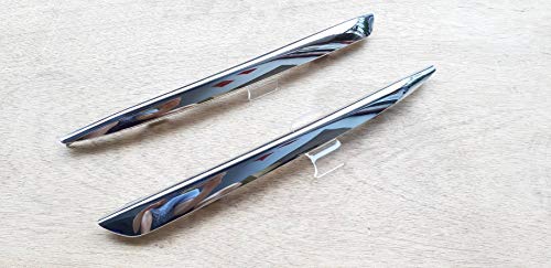 Buy N Try Chrome Front Bumper Molding For Chevrolet Tahoe Suburban 2015-19 Gm1046106 Gm1047106 #TOP1