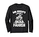 Mir Reichts Ich Geh Quad Fahren - ATV 4x4 Quad Bike Spruch Langarmshirt