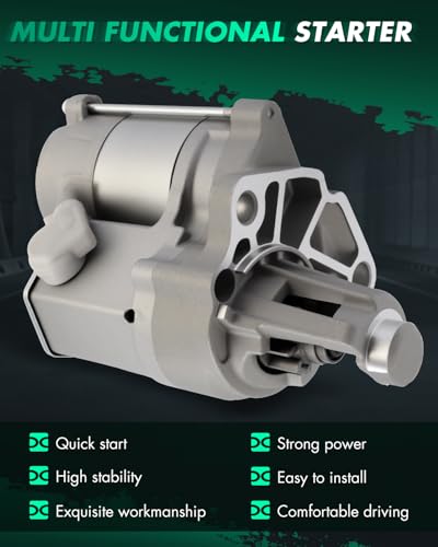 Image of SCITOO Motor Starter for 128000-4960 Starters Fit for Dodge for B150 1991-1994, for Dodge for B1500 1995, for Dodge for B250 1991-1994, for Dodge for B2500 1995, for Dodge for B350 1991-1994