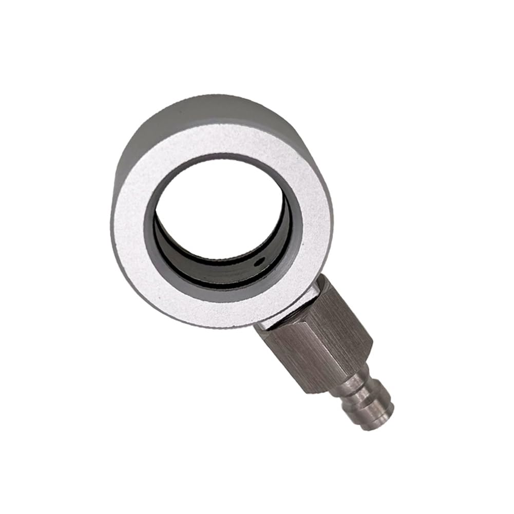 Littimoon Soda Co2 Refill Adapter for Pink Co2 Cylinder Exchange Carbonator Fill Station for Duo Terra Art Soda Tank