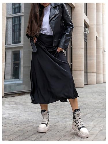 SHENHE Women's PU Leather High Top Sneakers Lace Up Platform Sneakers Flame Print Walking Shoes2