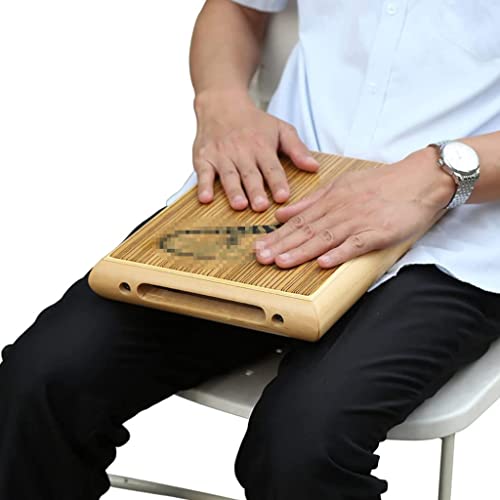 Tambor de mano plano de madera LIOONS con funda de transporte miniatura 4