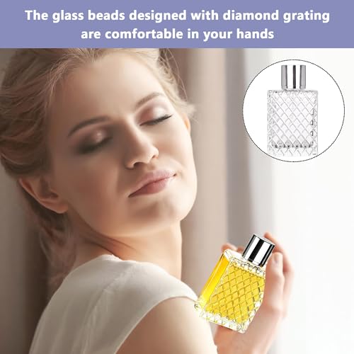 1Pcs Perfume Bottle with Long Nozzle Sprayer and Funnel Refillable Perfume Bottle Storage and Use Perfumes Essential Oils Air Fresheners Aromatherapy Toners Humidifier Sprays for Home Office Journey - Image 7