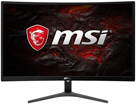MSI G241VC, 24" Gaming Monitor, 1920 x 1080 (FHD), VA, 75Hz, FreeSync, VGA Port HDMI, Tilt