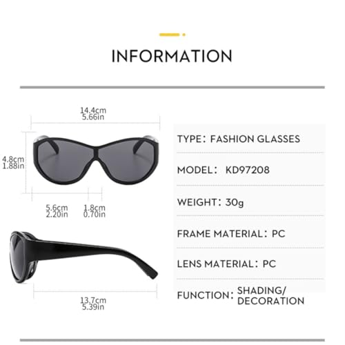 Lunettes de soleil rondes vintage légères à verres ovales rétro