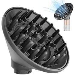 YTCHYYSK Large Diffuser Attachment Compatible with Dyson Airwrap HS01 HS05 HS08, Upgraded Hair Diffuser Nozzle to Dryer Faster and Define Curls Hair, Grey