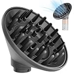 YTCHYYSK Large Diffuser Attachment Compatible with Dyson Airwrap, Upgraded Bigger Diffuser Nozzle to Dryer Faster and Define Curls, Grey