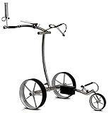 golftrolley edelstahl ✅ Technische Daten: Lithium Batterie nur 1,5 kg, Gewicht Trolleys ca. 8,9kg, Zuladung bis 25kg, Packmaß gefaltet 66x64x16cm, Packmaß zerlegt 64x32x16cm