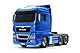 Tamiya 300056370 56370 TGX 26.540 Met.Hell-Blau lackiert-RC-Truck, fernsteuerbarer LKW, Modellbau, Maßstab 1:14, Bausatz, Lastwagen, Hobby, Basteln, Modell, Zusammenbauen