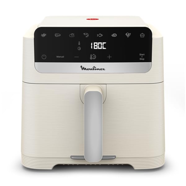 Moulinex Easy Fry Compact, Freidora de aire, Capacidad de 7,5L, 8 Raciones