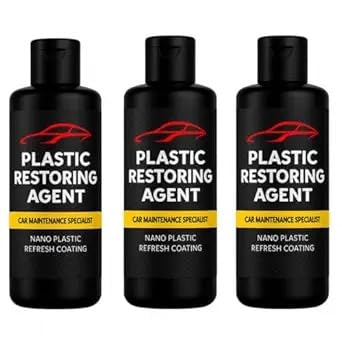 Vehicle Trim Restorer 100 mL – Nano Coating for Plastic & Leather – Renew Surface Shine, Make Dashboard & Seats Look Clean Again (Pack Of 3)-image-20