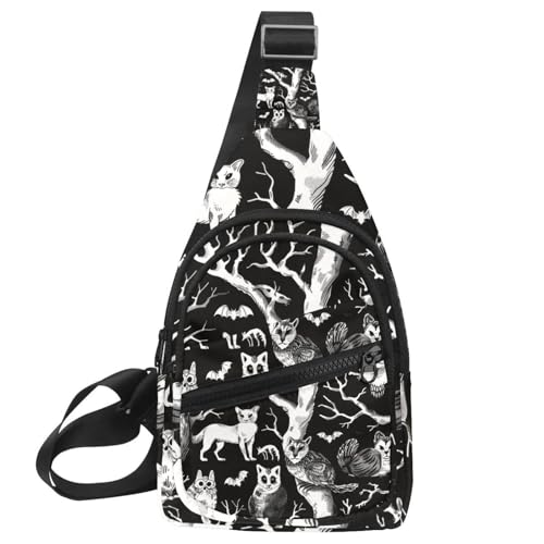 Mochila cruzada para mujeres y hombres ideal para entrenar sin peso en bolsillos