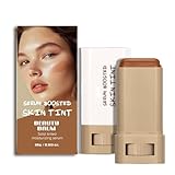 Beauty Balm Serum Boosted Skin Tint Stick - Hydrating Tinted Foundation Stick Makeup, Moisturizing Contour stick for All Skin Types, Natural Finish skin Tint Balm
