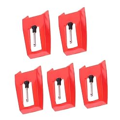 FAVOMOTO 5 Pièces Stylet Universel Tourne-Disques Tourne-Disques Vinyle Broche De Tourne-Disque Accessoires D’Enregistrement Stylet Crosley Aiguille De Remplacement Aiguilles De - Les Beatles, Paul McCartney, John Lennon, RIngo Starr, George Harrison