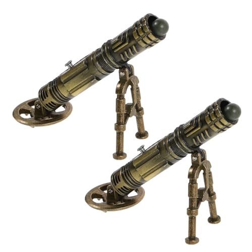 FRCOLOR 2sets Giocattolo per Ragazzo Ragazza con Mortaio da Gioco Militare per Ragazzi Cannoni Giocattolo per Esterno Giochi di Finzione per Sviluppo Team