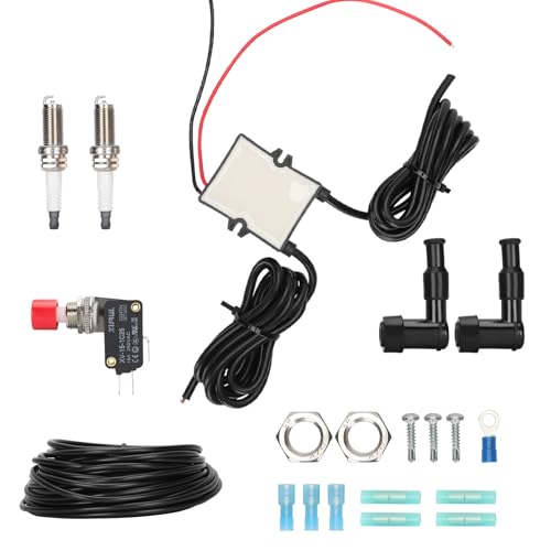 Flame Kit for Car Exhaust, Exhaust Flamethrower Kit,Exhaust Flame Throwing Kit,Suitable for Motorcycles、Cars, Comes with Installation Parts and Instructions