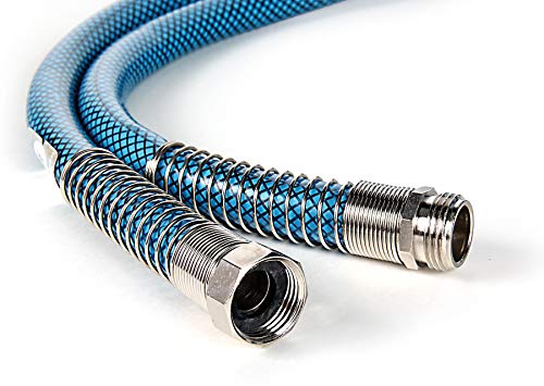 Camco Tastepure 50-Foot Premium Drinking Water Hose | Features A Heavy-Duty Reinforced Pvc Construction, Machined Fittings With Strain Relief Ends, And Has A 5/8-Inch Inside Diameter (21009) #TOP3