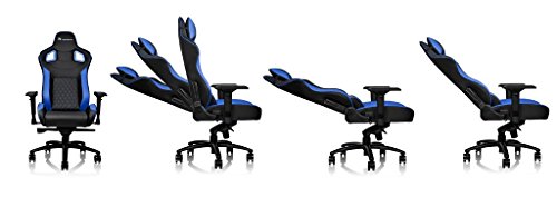 Tt eSPORTS GC-GTF-BLMFDL-01 Sedia da Gaming, Blu - Sedia gaming - Immagine 3