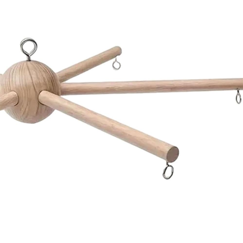 Juego móvil de madera – Juguetes colgantes DIY para habitación infantil y habitación de bebé