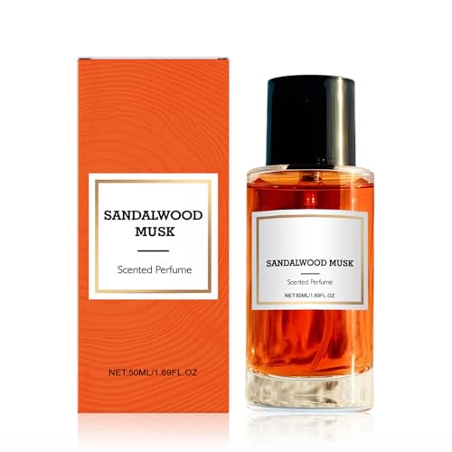 Sandelholz Eau de Parfum, eleganter holziger Duft, langanhaltende Sillage, verleiht charismatische Ausstrahlung, für jeden Anlass, 50ml