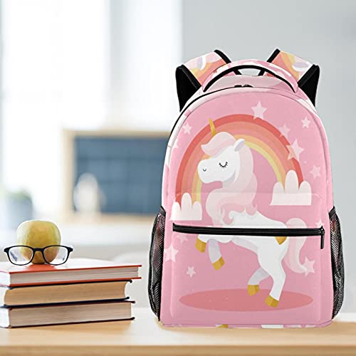 Sac à dos pour fille ordinateur portable compartiment antichoc lapin - 6