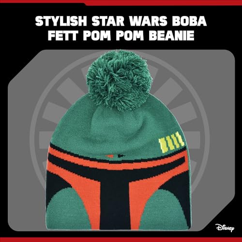 Image of Concept One Star Wars Boba Fett Beanie Hat, Knitted Winter Cap