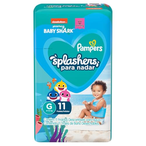 Fraldas Descartáveis Para Água Pampers... glide