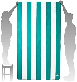 Wise Owl Outfitters Microfibre Beach Towel - Extra Large, Quick Dry, Swimming & Travel Towel for Adults and Kids