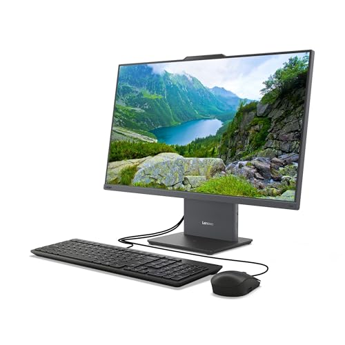 Lenovo ThinkCentre All-in-One Desktop Computer, 24" FHD IPS Display, 10-core Intel Core i7-13620H Processor, 32GB DDR5, 1TB SSD, Wi-Fi 6, USB-C, HDMI in&Out, Wired KB&Mouse, Windows 11 Pro
