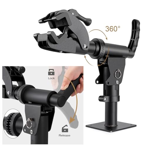 Image of CHEPARK Bike Repair Stand (Max 88lbs) - Bench / Wall Mount Bike Workstand - E Bike Repair Stand Shop Home Mechanics for Mountain Bike and Road Bike (Bench / Wall)