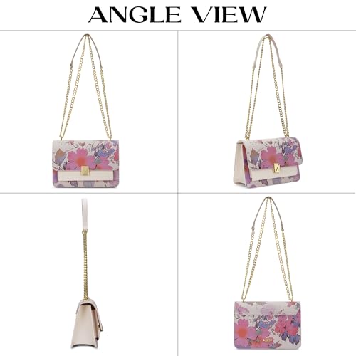 Image of LAVIE PARIS Women's Fluer Medium Flap Crossbody Sling Bag | Ladies Purse Handbag | Gift for Women